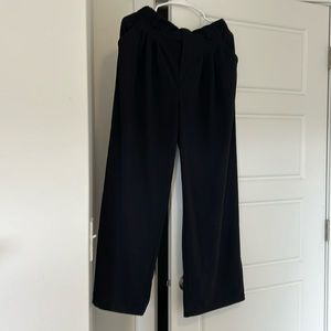 Black trouser pants